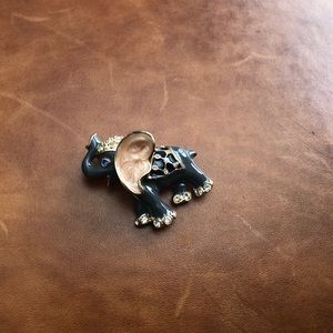 Elephant Brooch